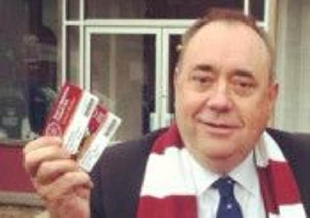 Alex Salmond supported the Save our Hearts campaign