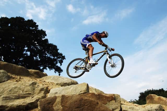 Kenta Gallacher is one of the host nations contenders for mountain bike success at Cathkin Braes. Picture: Getty Images