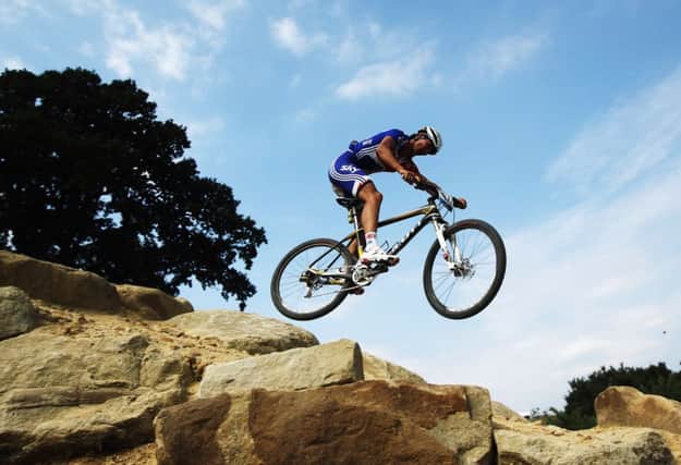 Kenta Gallacher is one of the host nations contenders for mountain bike success at Cathkin Braes. Picture: Getty Images