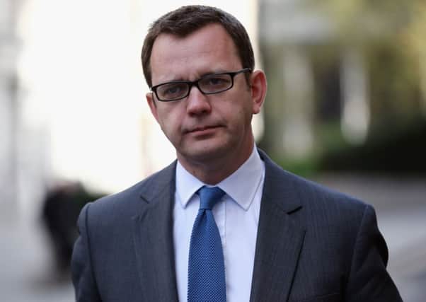 Andy Coulson arrives at the Old Bailey. Picture: Getty