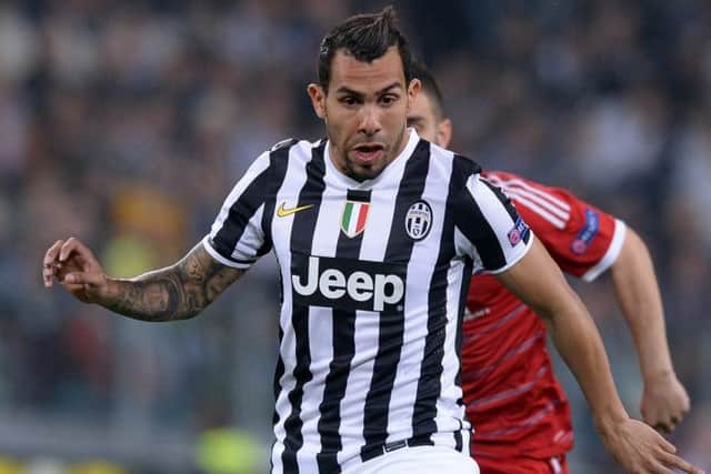 Carlos Tevez: Family time. Picture: Getty
