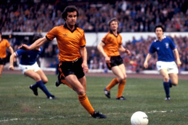 Dundee United's Frank Kopel playing in 1981. Picture: SNS