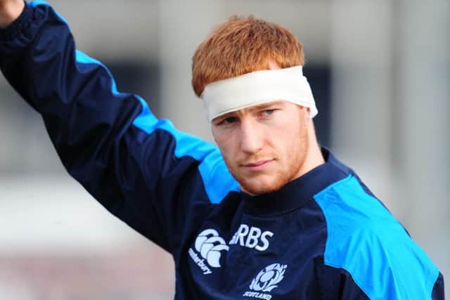 Rob Harley has won five caps for Scotland since joining Glasgow Warriors. Picture: Ian Rutherford