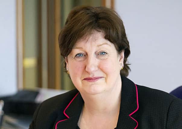Annette Bruton, the Care Inspectorates chief executive. Picture: Complimentary