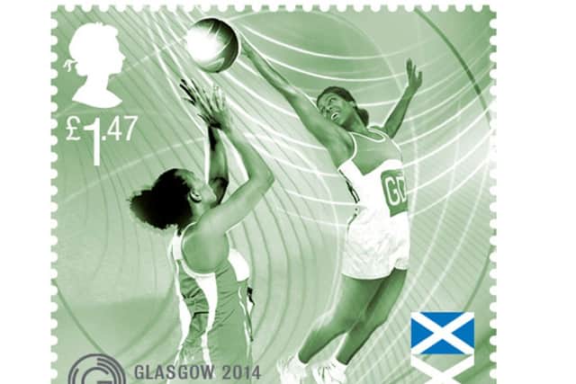 The souvenir stamps will feature swimming, cycling, squash, judo, netball and athletics. Picture: PA