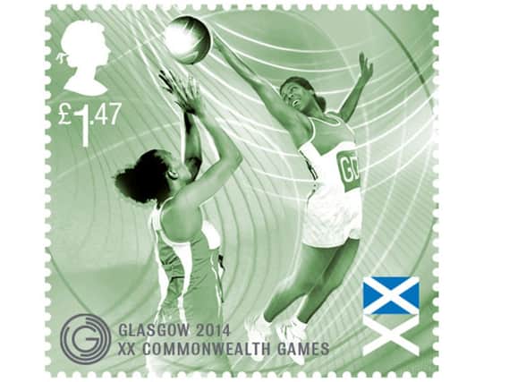 The souvenir stamps will feature swimming, cycling, squash, judo, netball and athletics. Picture: PA