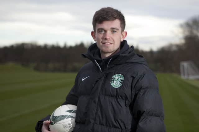 Sam Stanton has extended his Hibernian stay until 2018. Picture: Toby Williams