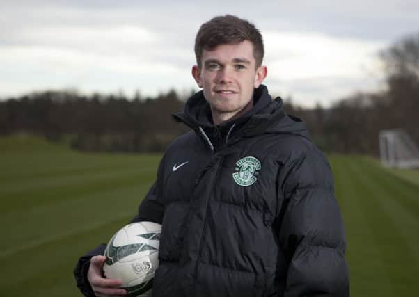 Sam Stanton has extended his Hibernian stay until 2018. Picture: Toby Williams
