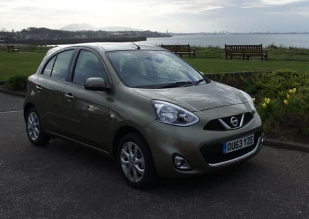 A supercharged 1.2-litre petrol engine gives the Micra extra muscle