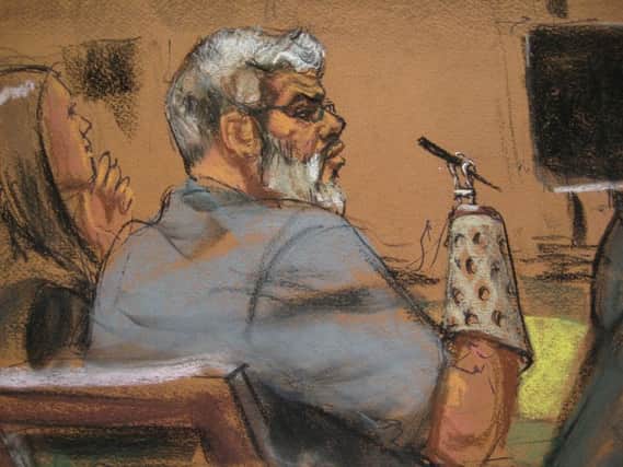 Abu Hamza al-Masri is facing U.S. terrorism charges in New York. Picture: Reuters
