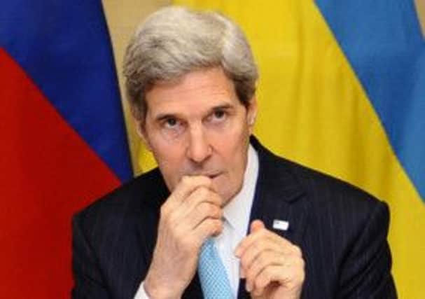 Kerry was speaking in Geneva. Picture: AP