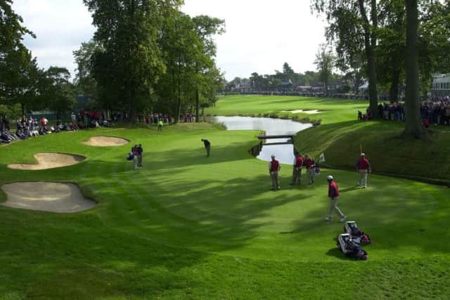 Paul Shields carded a low final-round score at The Belfry. Picture: AP