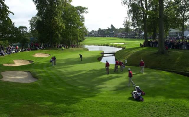 Paul Shields carded a low final-round score at The Belfry. Picture: AP