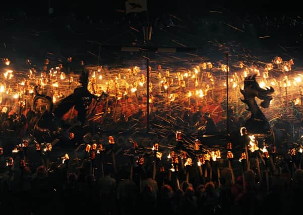 Up Helly Aa in Lerwick. The Shetland capital is set to benefit from superfast broadband. Picture: Robert Perry