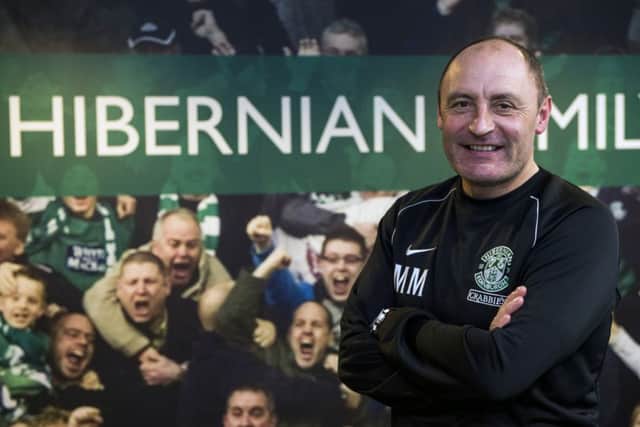 Hibs assistant Manager Maurice Malpas is confident Hibs will beat drop. Picture: Ian Georgeson