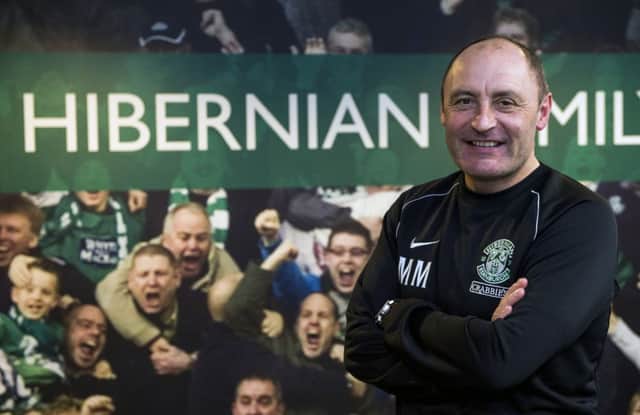 Hibs assistant Manager Maurice Malpas is confident Hibs will beat drop. Picture: Ian Georgeson