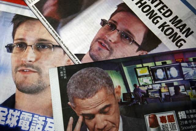 Data protection: Snowden leak 'underscores risk'. Picture: Reuters