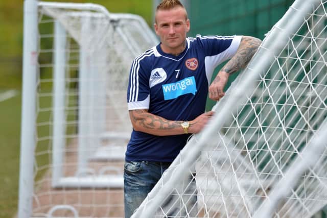 Ryan Stevenson has urged Ann Budge to keep Gary Locke at Hearts. Picture: Phil Wilkinson