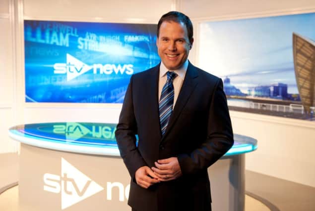 STV News presenter John Mackay. Picture: STV