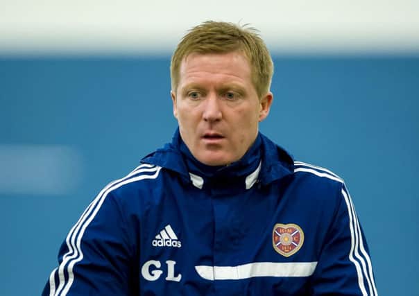 Gary Locke: Eager for Hearts to prove they would have secured Premiership status without 15pt deduction. Picture: SNS