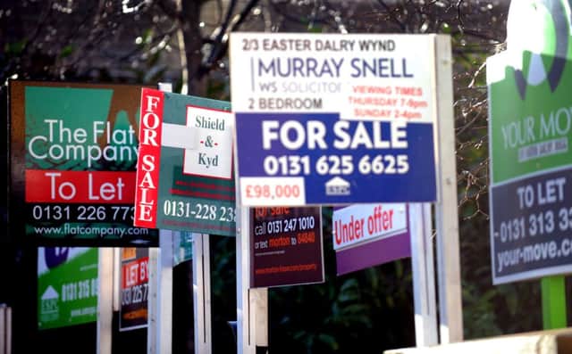 Homebuyers in Scotland enjoy relatively low moving costs. Picture: Jane Barlow