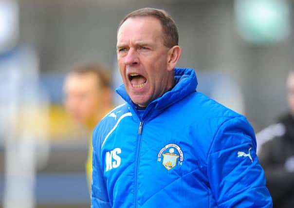 Morton manager Kenny Shiels. Picture: Robert Perry