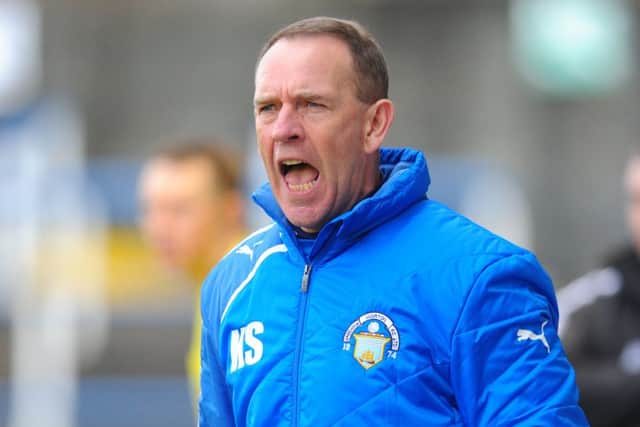 Morton manager Kenny Shiels. Picture: Robert Perry