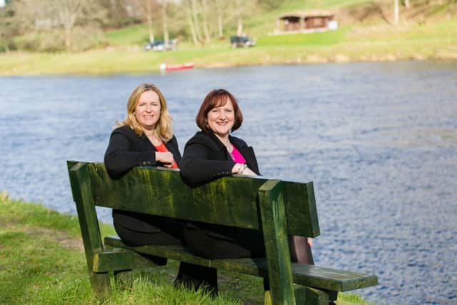 Sheena Howden, right, joins Caroline Millar at Go Rural