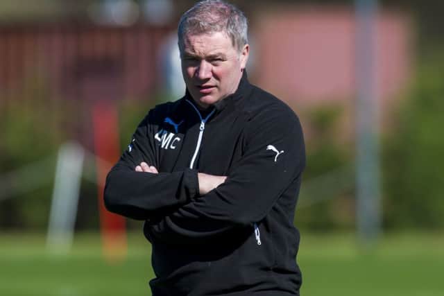 Ally McCoist has voiced his concerns over Rangers' opponents next season. Picture: SNS