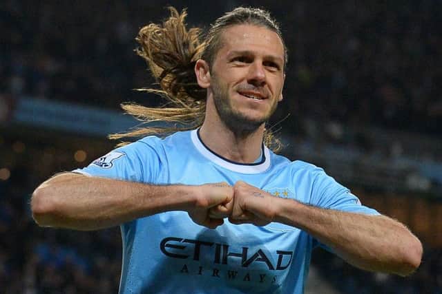 Martin Demichelis celebrates his goal. Picture: Getty