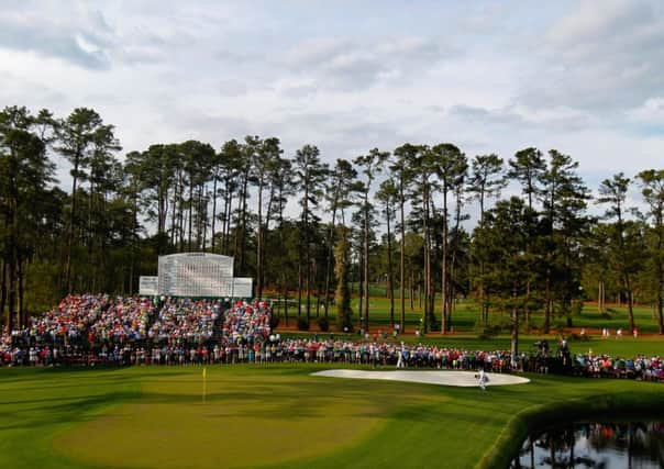 The 15th hole at Augusta National Golf Club. Picture: Getty