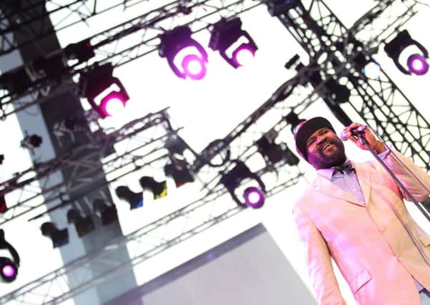 US singer Gregory Porter performs at Nice's Jazz Festival.   Picture: Valery Hache/AFP/Getty