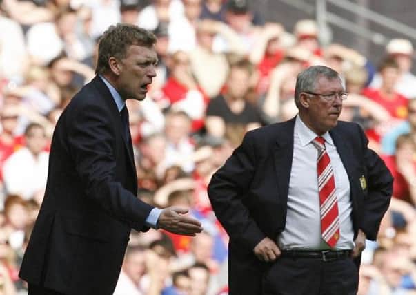 Moyes was Sir Alex Fergusons pick as his successor. Picture: AFP/Getty
