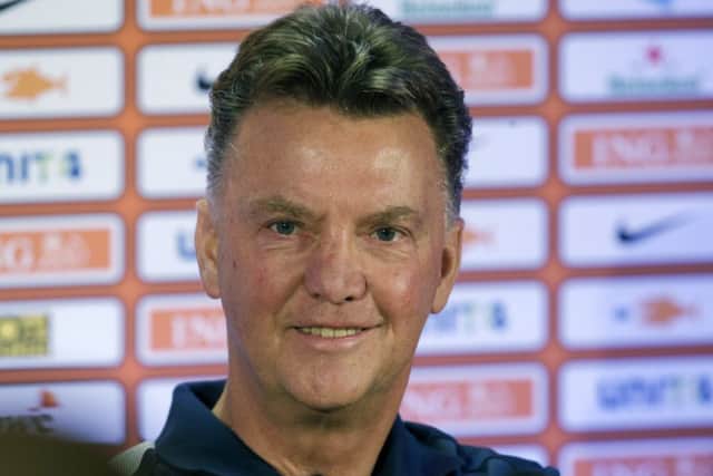 Louis Van Gaal is the early favourite to replace David Moyes. Picture: Reuters