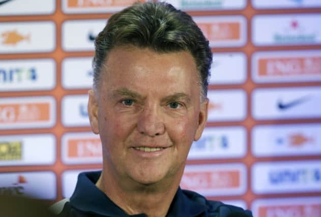 Louis Van Gaal is the early favourite to replace David Moyes. Picture: Reuters