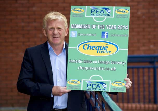 Gordon Strachan: Believes management is fiercely tough in Scotland. Picture: SNS