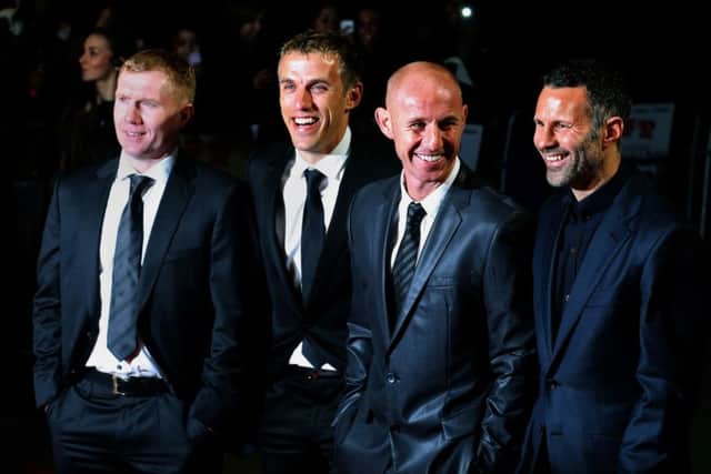 Paul Scholes, Phil Neville, Nicky Butt and Ryan Giggs are tasked with restoring the ailing first teams fortunes. Picture: PA