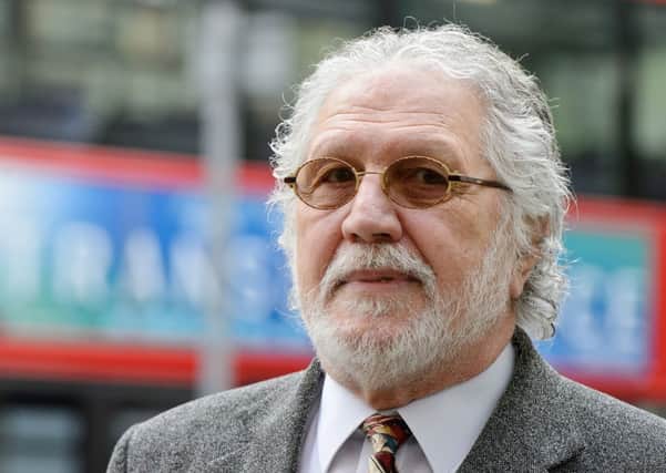 Dave Lee Travis arrives at Westminster Magistrates Court. Picture: Getty