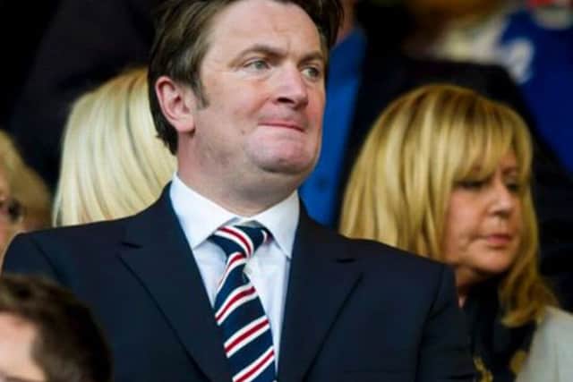 Sandy Easdale warned the financial situation at Ibrox is fragile. Picture: SNS