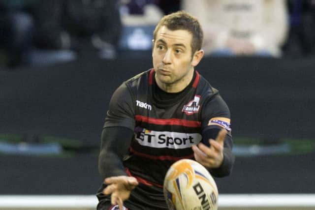 Greig Laidlaw in action for Edinburgh Picture: SNS
