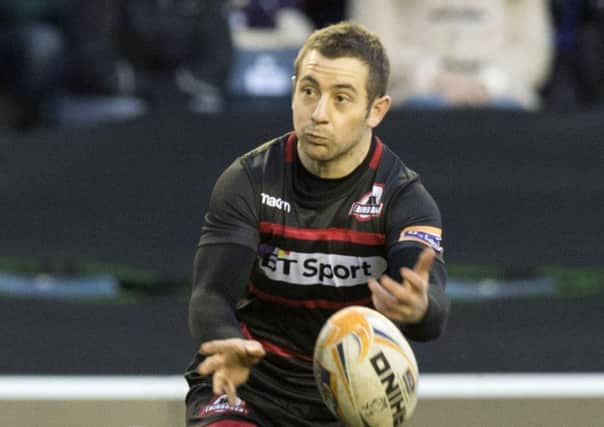 Greig Laidlaw in action for Edinburgh Picture: SNS