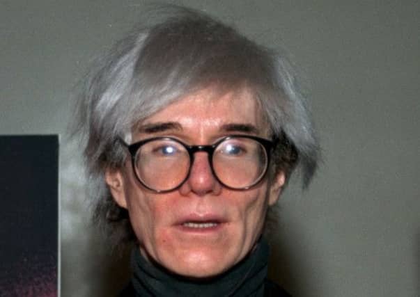 Andy Warhol attended the Amiga 1000 launch. Picture: AP