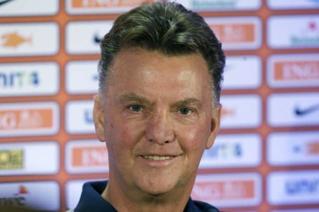 Holland manager Louis van Gaal is the front runner to replace Moyes at Manchester United. Picture: Reuters