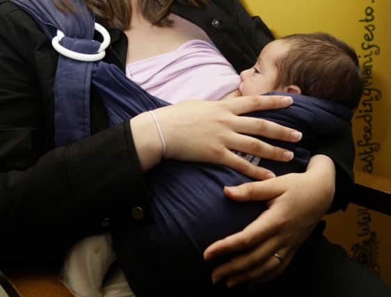 Breastfeeding is recommended due to health benefits for mothers and babies. Picture: PA