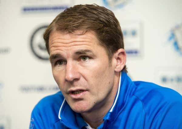 Partick Thistle manager Alan Archibald believes his team will beat the drop. Picture: SNS