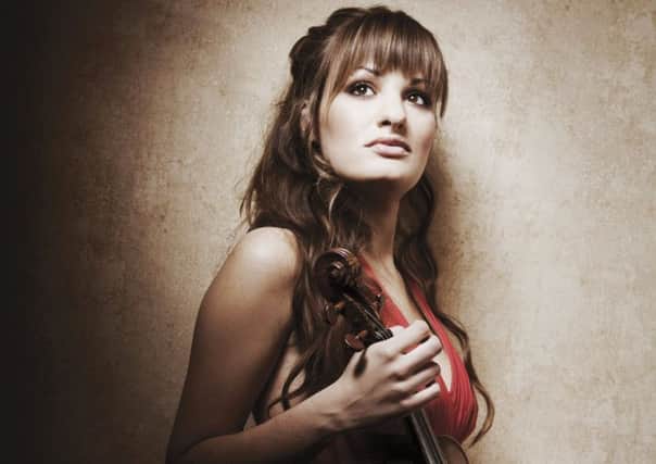 Violinist Nicola Benedetti was poised, confident and focused. Picture: Contributed