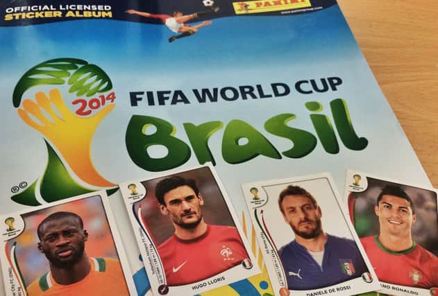 Panini's sticker album for the 2014 World Cup in Brazil. Picture: Complimentary