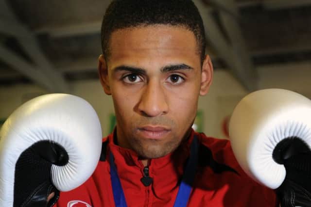 Lewis Benson, from Lochend Boxing Gym, Edinburgh. Pic: Jane Barlow