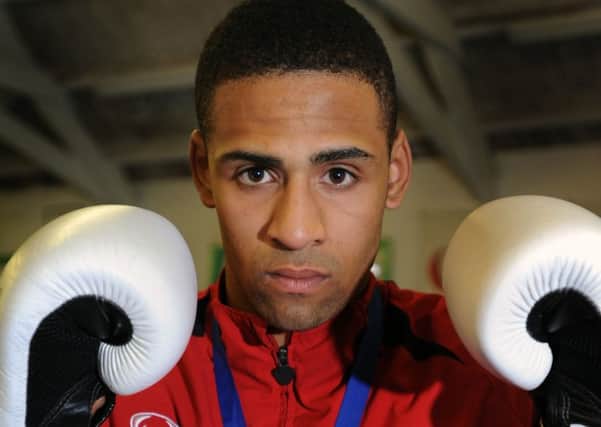 Lewis Benson, from Lochend Boxing Gym, Edinburgh. Pic: Jane Barlow