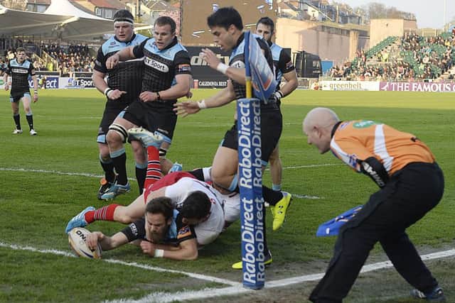 Glasgow Warriors in action. Picture: SNS